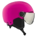 Casco de Esquí Alpina Zupo Visor Q-Lite Rosa 51-55 cm