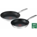 Pan Tefal Black Steel Stainless steel Ø 28 cm (2 Units)