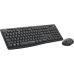 Πληκτρολόγιο Logitech MK295 Silent Wireless Combo Γραφίτης Μονόχρωμος QWERTY Qwerty US