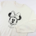 Sieviešu Sporta Krekls bez Kapuča Minnie Mouse Bēšs