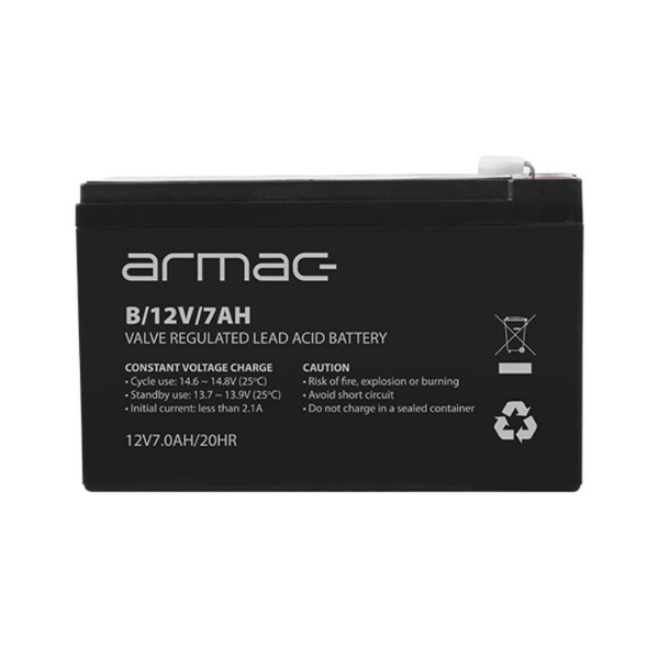 Batteria Per Gruppo Di Continuità UPS Armac B/12V/7AH 7 Ah 12 V ...