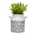 Blumenvase Versa Blomster Metall 16 x 20 x 20 cm