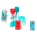 Beach toys set Colorbaby 17 cm 6 Pieces