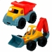 Set de jucării de plajă Colorbaby 26 cm Excavator Camion 2 Piese