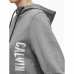 Dámská sportovní bunda Calvin Klein Full Zip Tmavě šedá
