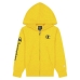 Casaco de Desporto Infantil Champion Full Zip Logo Amarelo