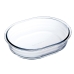 Cakevorm Ô Cuisine Ocuisine Vidrio Transparant Glas Ovalen 19 x 14 x 4 cm 6 Stuks