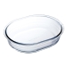 Formă de tort Ô Cuisine Ocuisine Vidrio Transparent Sticlă Oval 25 x 20 x 6 cm 6 Unități