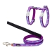 Harnais pour chat Red Dingo Style Violet Bleu Licorne Sangle