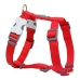 Arnês para Cães Red Dingo Liso 46-76 cm Vermelho