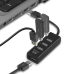 USB Hub Ewent EW1123 Črna