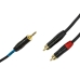 Câble Audio Jack vers 2 RCA Sound station quality (SSQ) MiJRCA1 1 m