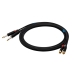 Cable Audio Jack a RCA Sound station quality (SSQ) SS-1429 Negro 3 m