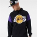Uniseks Hoodie New Era NBA Colour Insert LA Lakers Zwart