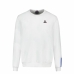 Unisex Sweaters uten Hette Le coq sportif Tri Crew N°1 New Optical Hvit