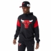 Bluza z kapturem Unisex New Era NBA Colour Insert Chicago Bulls Czarny