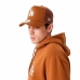 Bluza z kapturem Unisex New Era League Essentials LA Dodgers Ochra