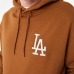 Bluza z kapturem Unisex New Era League Essentials LA Dodgers Ochra