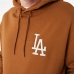 Dressipluus kapuutsiga, meeste ja naiste New Era League Essentials LA Dodgers Ookerkollane