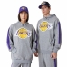 Unisex mikina s kapucňou New Era LA Lakers NBA Colour Block Sivá