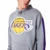 Унисекс суичър с качулка New Era LA Lakers NBA Colour Block Сив