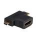 Adaptateur HDMI vers Micro HDMI Akyga AK-AD-23 Mini HDMI Noir