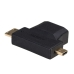 Adaptador HDMI para Micro HDMI Akyga AK-AD-23 Mini HDMI Preto