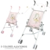 Stol til Dukker Colorbaby Adventure 28 x 56 x 42 cm 12 enheder