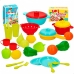 Conjunto de Alimentos de Brincar Colorbaby Equipamentos e utensílios de cozinha 31 Peças (6 Unidades)