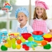 Conjunto de Alimentos de Brincar Colorbaby Equipamentos e utensílios de cozinha 31 Peças (6 Unidades)