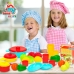 Set de Alimentos de Juguete Colorbaby Menaje y utensilios de cocina 31 Piezas (6 Unidades)