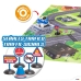 Tapis de jeu Speed & Go Accessoires Voitures Route Tissu Plastique (6 Unités)