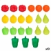 Παιχνίδια Σετ Τροφίμων Colorbaby 21 Τεμάχια (x10)