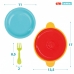 Set di Alimenti giocattolo Colorbaby Utensili e accessori per la cucina 20 Pezzi (12 Unità)