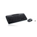 Klaviatūra un Pele Logitech Wireless Combo MK330 Melns Qwerty US