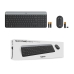 Toetsenbord en muis Logitech MK470 Grijs Grafiet Qwerty US