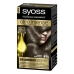 Teinture permanente   Syoss Olio Intense Sans ammoniaque Nº 5,54 Marron léger Cendre