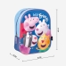 Zaino per Bambini 3D Peppa Pig Azzurro 25 x 33 x 10 cm