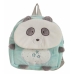 Kinderrugzak Panda 26 x 22 cm Blauw