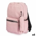 Mochila Escolar Rosa 37 x 50 x 7 cm (6 Unidades)