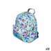 Skolebag dyr Flerfarget 28 x 12 x 22 cm (12 enheter)