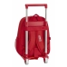 Mochila Escolar com Rodas 705 Real Sporting de Gijón Vermelho