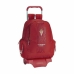 Cartable à roulettes 905 Real Sporting de Gijón Rouge