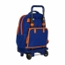 Trolley per la Scuola Compact Valencia Basket M918 Azzurro Arancio (33 x 45 x 22 cm)