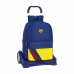 Mochila Escolar con Ruedas Evolution F.C. Barcelona