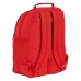 Mochila Escolar Sevilla Fútbol Club M773 32 x 42 x 15 cm Vermelho