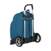 Trolley per la Scuola Evolution BlackFit8 Egeo Azzurro (32 x 42 x 15 cm)