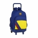 Cartable à roulettes Compact F.C. Barcelona 612025918 Bleu (33 x 45 x 22 cm)