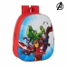 Mochila Infantil 3D The Avengers Vermelho