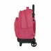 Mochila Escolar com Rodas Compact BlackFit8 M918 Cor de Rosa (33 x 45 x 22 cm)